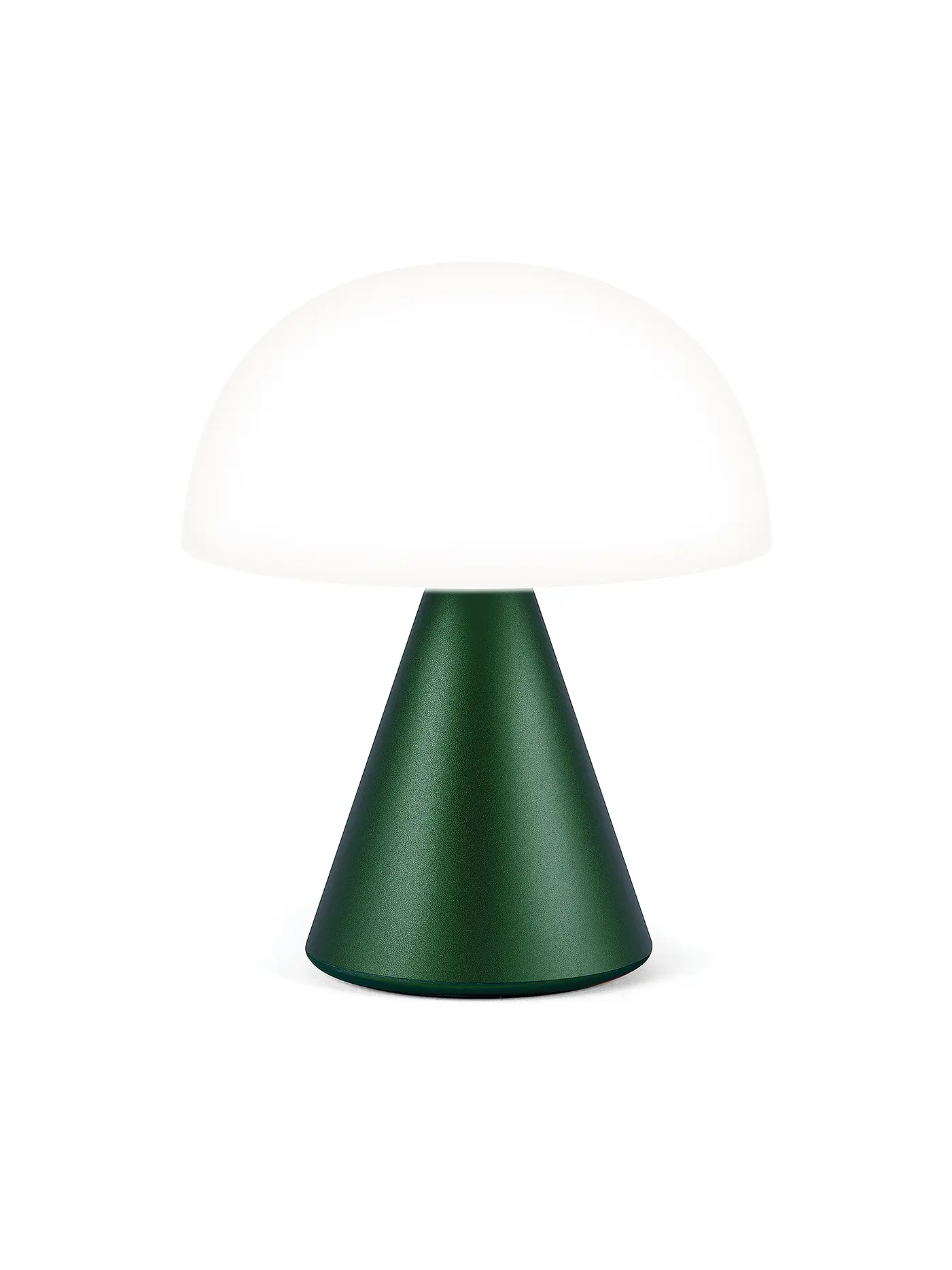 LEXON | LED Lampe MINA M 11cm Dark Red | dunkelgrün